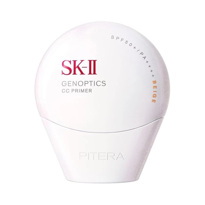 [Self-operated] SK-II Japan Domestic Version Crystal Brightening Multi-Effect CC Cream Primer 30g #Beige Natural Beige SPF50+ PA++++ New 5-in-1 CC Cream Sunscreen Moisturizing Brightening Elasticity Concealing Instant Brightening Natural Correction of Redness Improvement Dullness