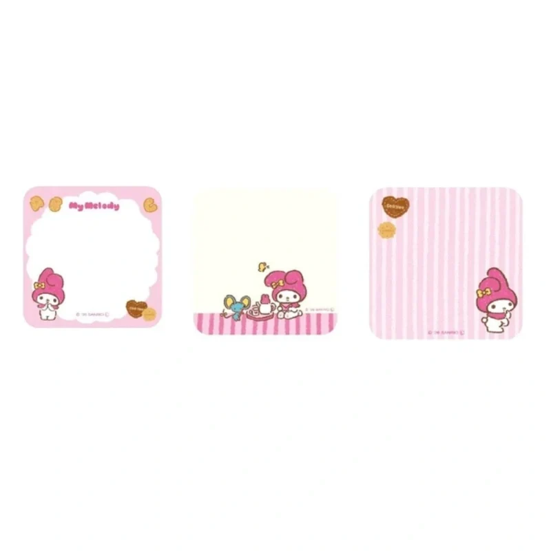 [Self-operated] Sanrio Mini Memo Paper - My Melody Design (3 styles) * 20 sheets - Convenient and Compact Notebook