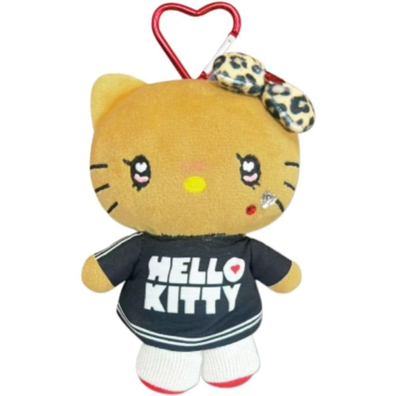 [Self-operated] Japan Sanrio Hello Kitty Plush Storage Bag Y2K Spicy Style Sporty Style 1-Pack Small Coin Purse Charm Bag Keychain