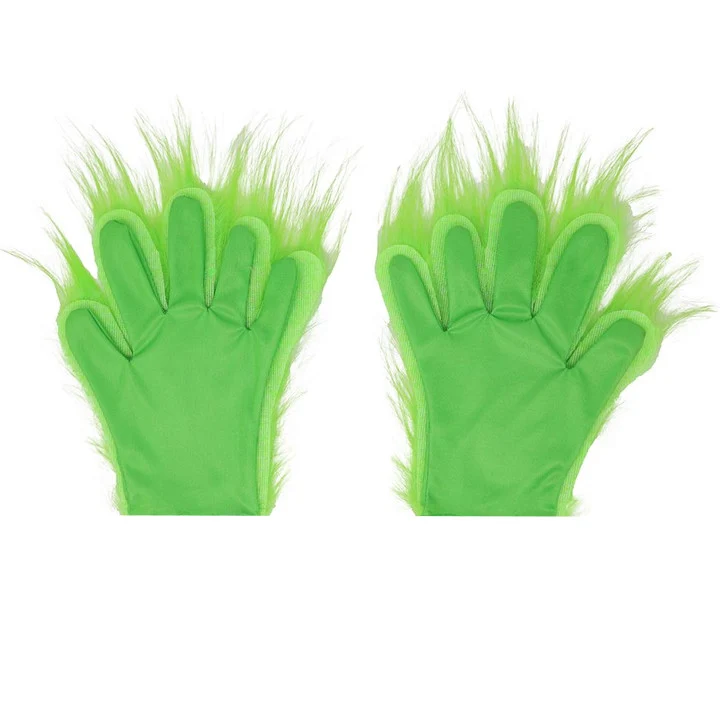 Grinch Elfenhandschuhe grün