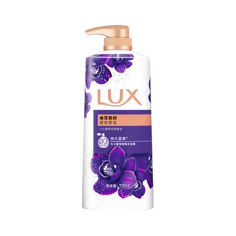 [Self-operated] LUX Ink Orchid Mini Fragrance Shower Gel 720g #EnchantmentYlangYlangScent Long-lasting Fragrance 30h Newly Concentrated Fragrance Essential Oil