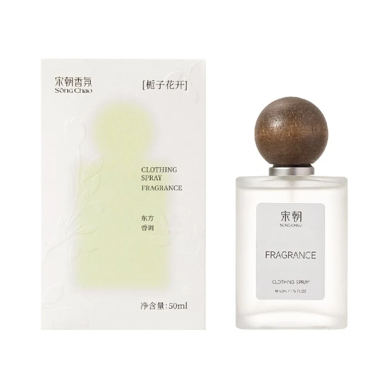 [Self-operated] Song Chao Clothing Fragrance Spray, Gardenia Blossom 50ml, Deodorant, Fragrance-Retaining, Odor-Eliminating, Mite-Removing, and Antibacterial.