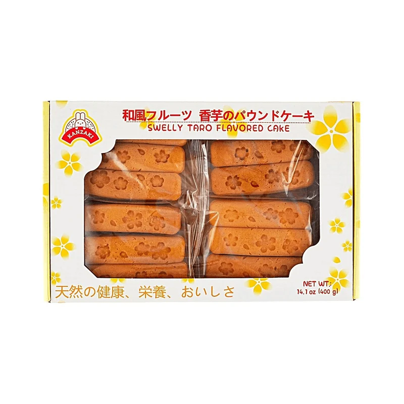 [Self-operated] KANZAKI Japanese-style Taro Cake 400g - Bursting with Filling, Nutritious for Breakfast, Office, or Afternoon Tea