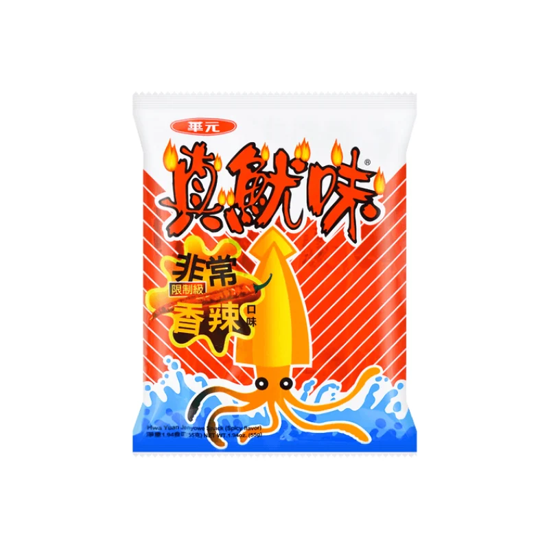 [Self-operated] China Huayuan Zhenyouwei Spicy Puffed Snacks 50g Potato Chips Crispy Casual Snack