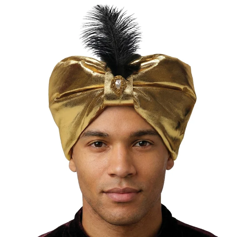 Goldener Maharadscha-Turban