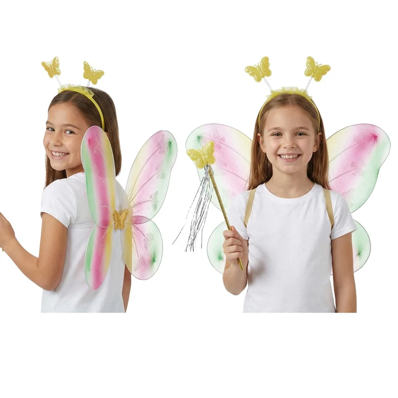 Buntes Schmetterlingsfee-Set