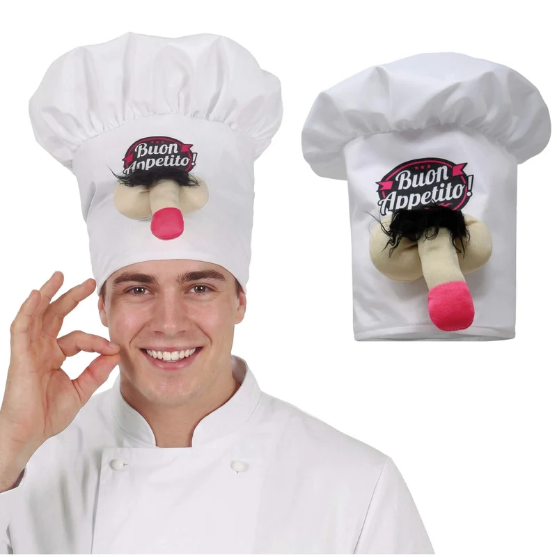 Lustige Kochmütze mit Penis