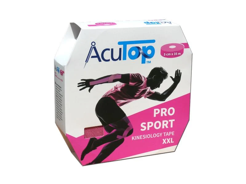 AcuTop Pro Sport Kinesiology Tape XXL, pink, 5 cm x 35 m, 1 Stück