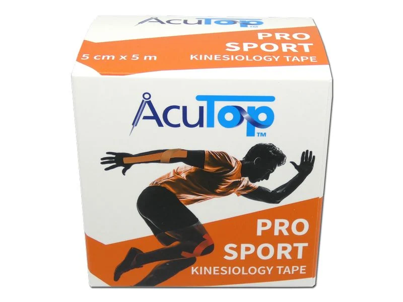AcuTop Pro Sport Kinesiology Tape, orange, 5 cm x 5 m, 1 Stück