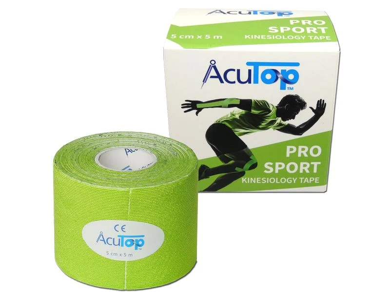 AcuTop Pro Sport Kinesiology Tape, grün, 5 cm x 5 m, 1 Stück