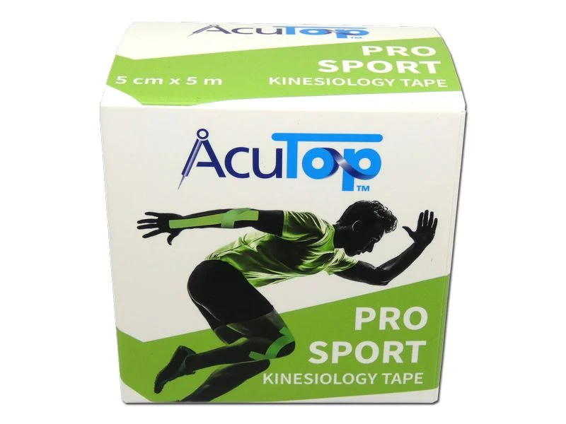 AcuTop Pro Sport Kinesiology Tape, grün, 5 cm x 5 m, 1 Stück