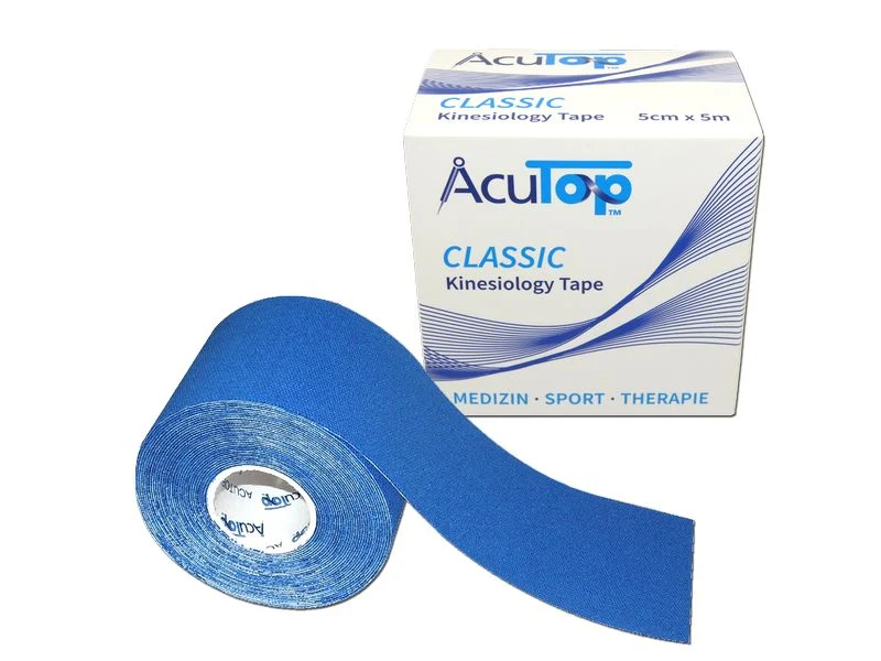 AcuTop Classic Kinesiology Tape, dunkelblau, 5 cm x 5 m, 1 Stück