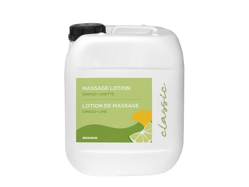 MEDiDOR Massagelotion Ginkgo-Limette Classic, 5 Liter