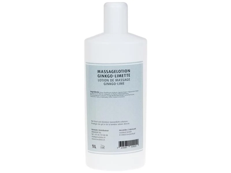 MEDiDOR Massagelotion Ginkgo-Limette, 1 Liter