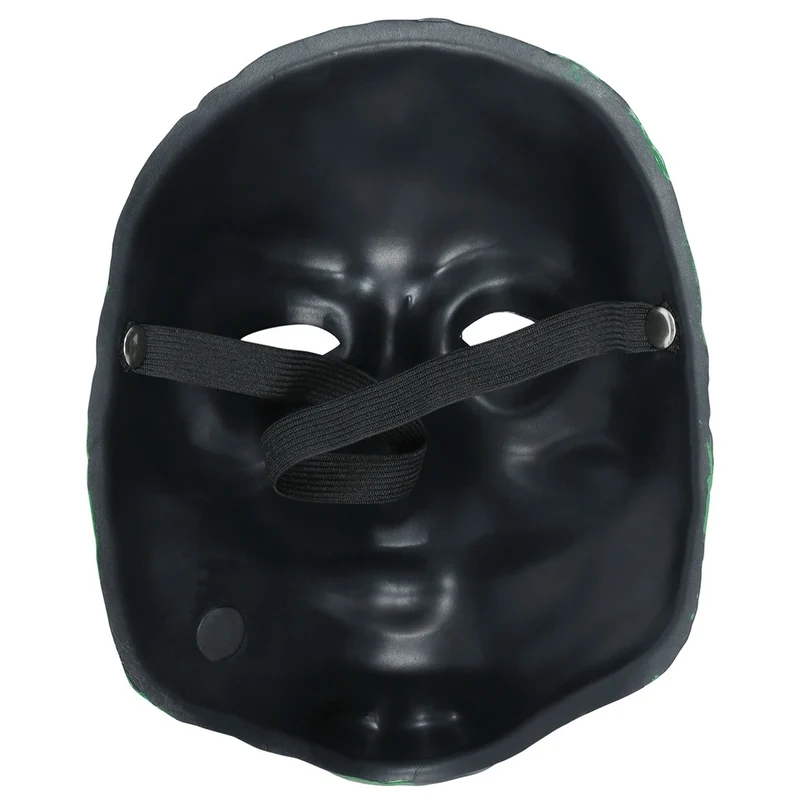 Grüne Hexenmaske