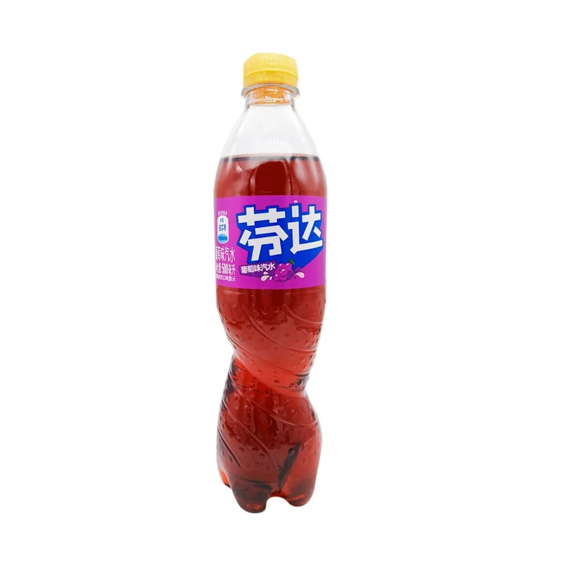 Coca-Cola Fanta Grape Flavored Soda 500ml Summer Carbonated Drink