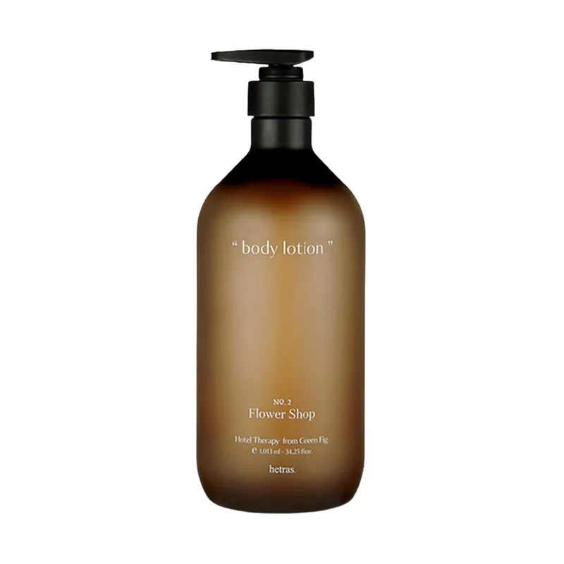 [Self-operated] HETRAS Korean Woody Scented Body Lotion Flower Shop Garden Scent 1013ml Extra Large Capacity Moisturizing, Skin-Nourishing, Non-Greasy, Long-Lasting Fragrance