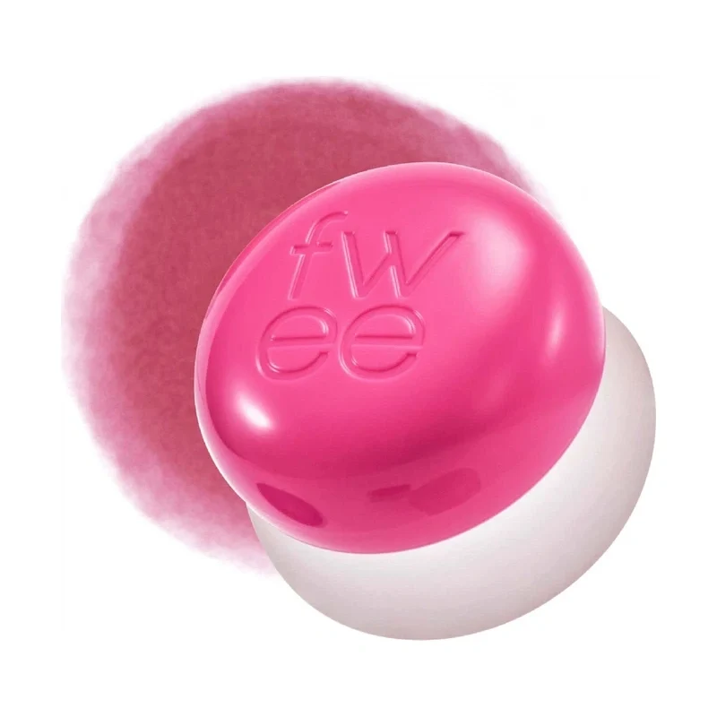 [Self-operated] Korean Fwee Blurry Pudding Multi-use Matte Velvet Lip Clay #PK03 Cherry 5g - Easy to apply, long-lasting color, reduces lip lines
