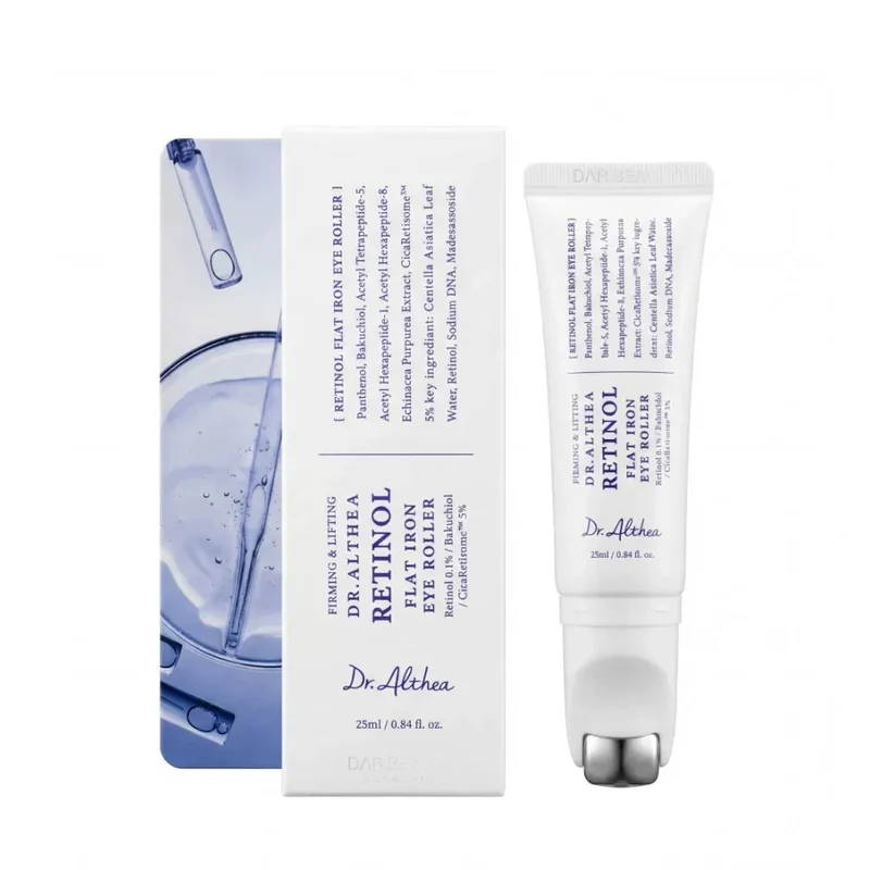[Self-operated] Dr. Althea Retinol Anti-Wrinkle Eye Cream 25ml (Korea) - Plumping, Firming, Elasticity, Multi-dimensional Anti-aging, Soothing, Reduces Wrinkles, Specially Formulated for Sensitive Skin Around the Eyes - Wax-free and Soothing