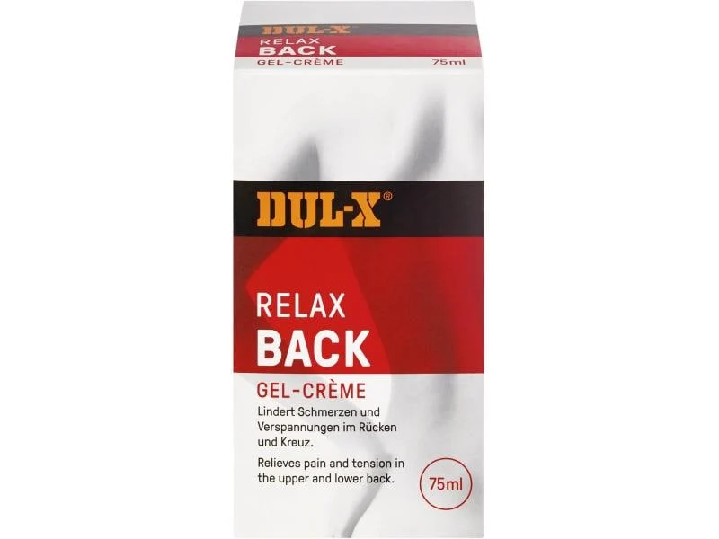 Dul-X Back Relax Gel-Creme, bei Rückenschmerzen, 75 ml