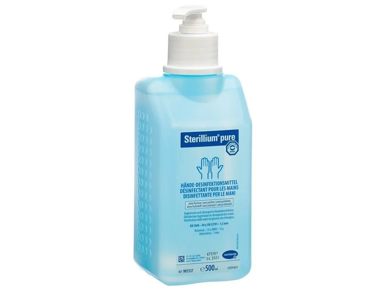 Sterillium Pure Desinfektionsmittel, für die Hände, 500 ml mit Pumpe
