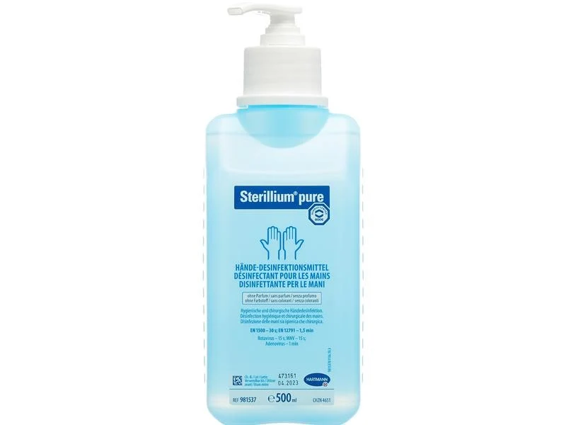 Sterillium Pure Desinfektionsmittel, für die Hände, 500 ml mit Pumpe