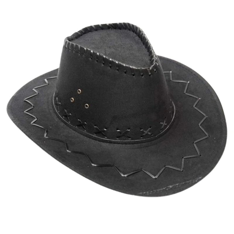 Schwarzer Cowboyhut für Kinder