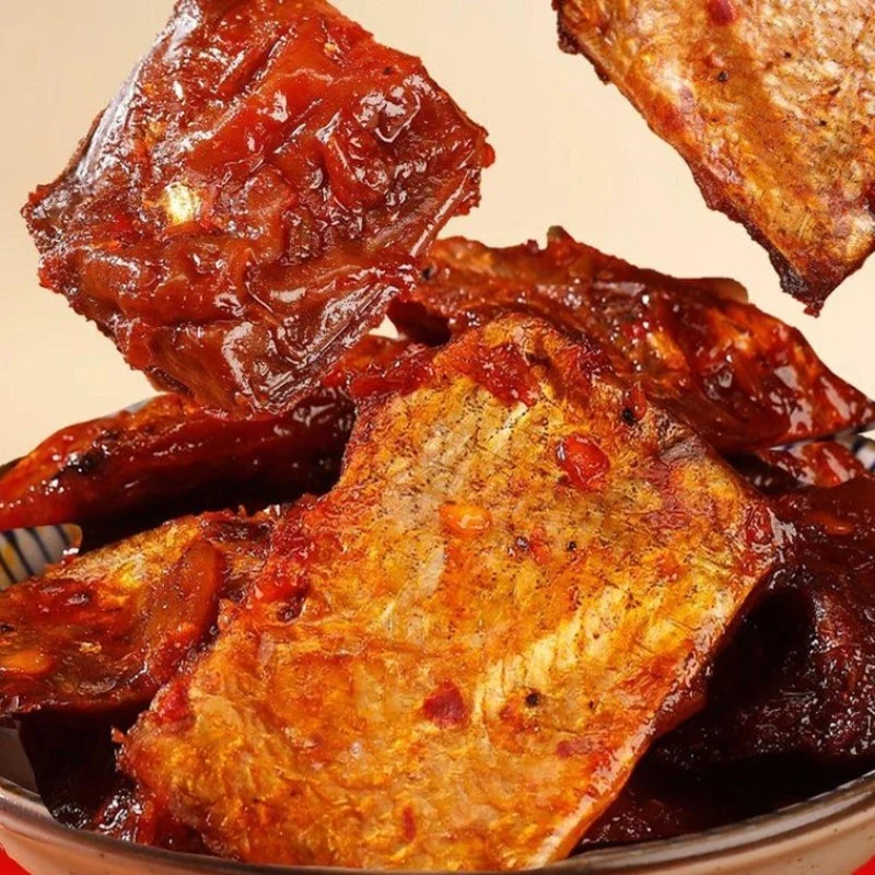 [Self-operated] Spicy Fish Fillets with Missing Teeth (20 packs, 300g each) - Hunan Specialty, Authentic Spicy Flavor, Satisfying Cravings