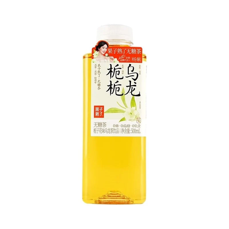 [Self-operated] China's Fruits Are Ripe: Gardenia Oolong Tea Beverage 500ml (Sugar-Free Oolong Tea Flower Beverage)