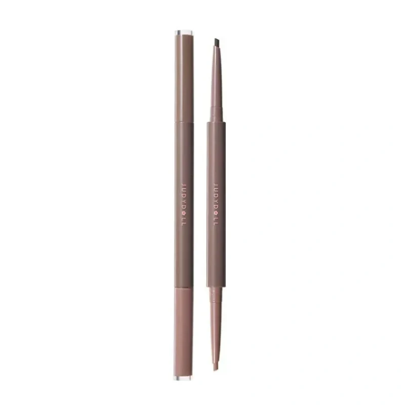 [Self-operated] Judydoll Dual-Color Gel Eyeliner #01 Natural Wood Nude Brown/Black Brown + Milk Coffee Brown Long-lasting, Smudge-proof Eyeshadow Liner to Enlarge Eye Corner
