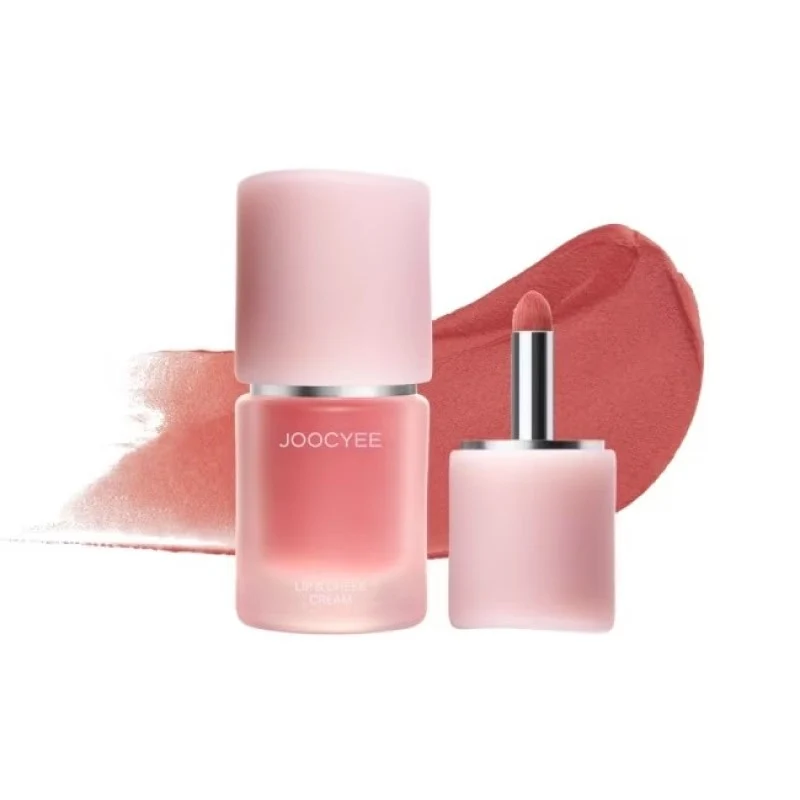 [Self-operated] Joocyee Yeast Color Velvet Matte Eye, Lip & Cheek Multi-use Cream #C08 Spring Wild Rose Peach Rose Lipstick Lip Gloss Lip Mud Nude Lipstick