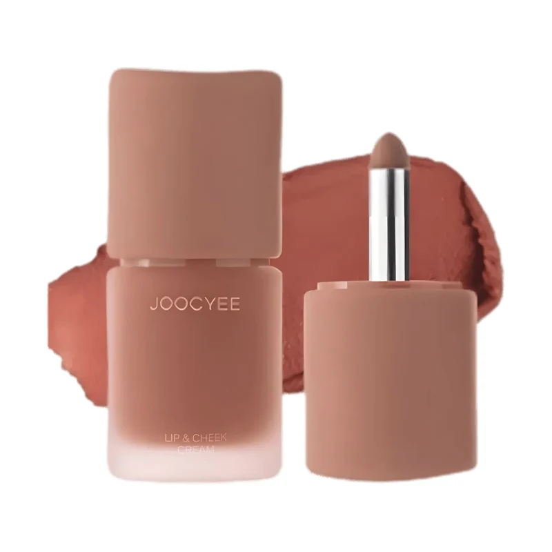 [Self-operated] Joocyee Fermented Matte Lip Gloss, Blush, Multi-use Cream, Lip Mud #C21 Cinnamon Roll Milk Coffee Tone Cinnamon Nude Brown Lipstick, Lip Gloss, Lip Mud, Nude Lipstick