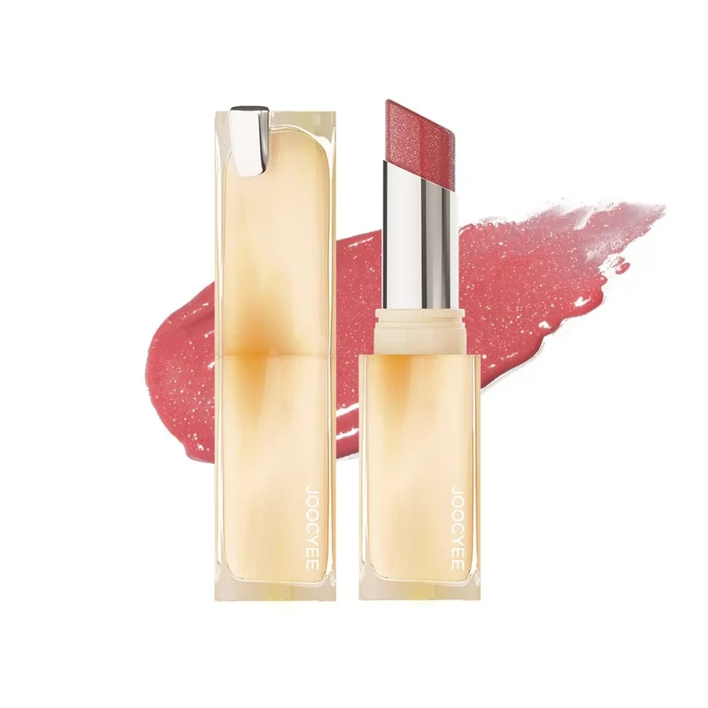 [Self-operated] Joocyee Fermented Crystal Jelly Powder Matte Lipstick #545 Rose Fantasy, a clear rose bean paste powder, 3.5g. A popular lipstick/lip gloss/lip mud/lipstick with a glossy, long-lasting finish.