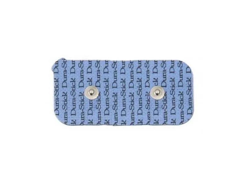 Chattanooga Elektroden Durastick Plus Cloth 5 x 10 cm, Dual Snap, 20 Stück
