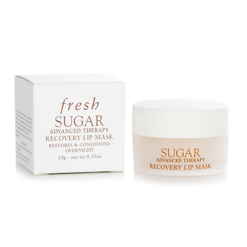 [Self-operated] Fresh Sugar Lip Mask 10g (France) - Deeply moisturizes, hydrates, nourishes, and hydrates lips.