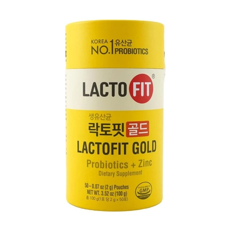 [Self-operated] Korean LACTO-FIT Chung Kun Tang Probiotics (Grape Flavor) 2g*50 packets, same style as Fan Bingbing, suitable for adults, children, and the whole family.