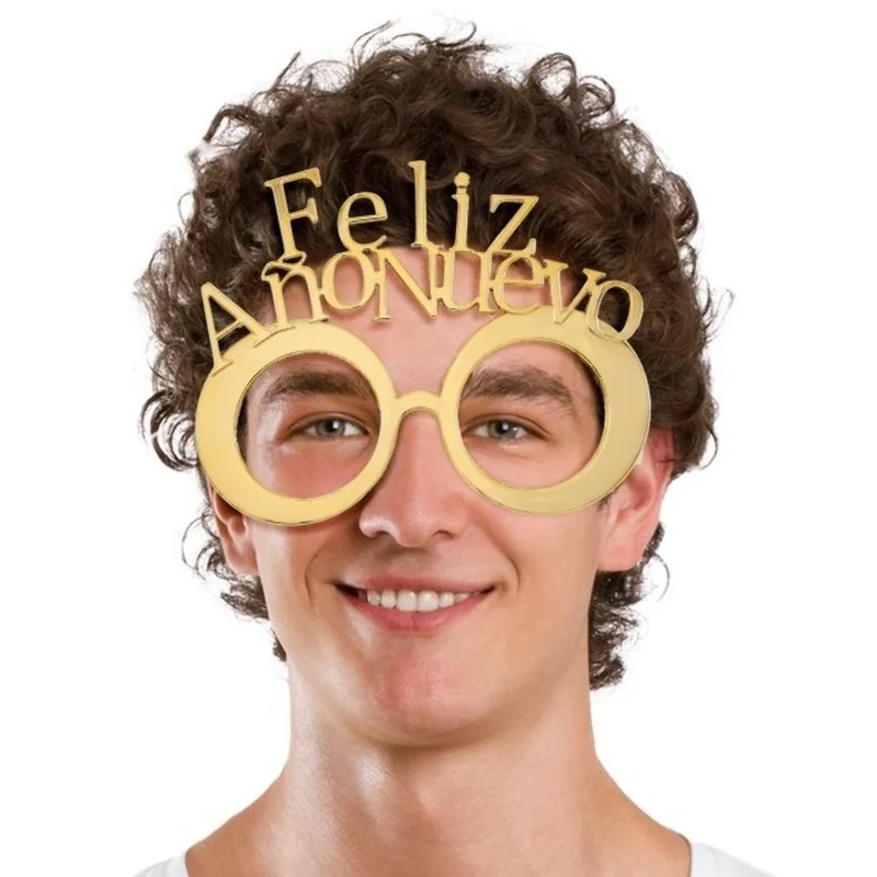 Frohes Neues Jahr Brille (Verschiedene Farben)