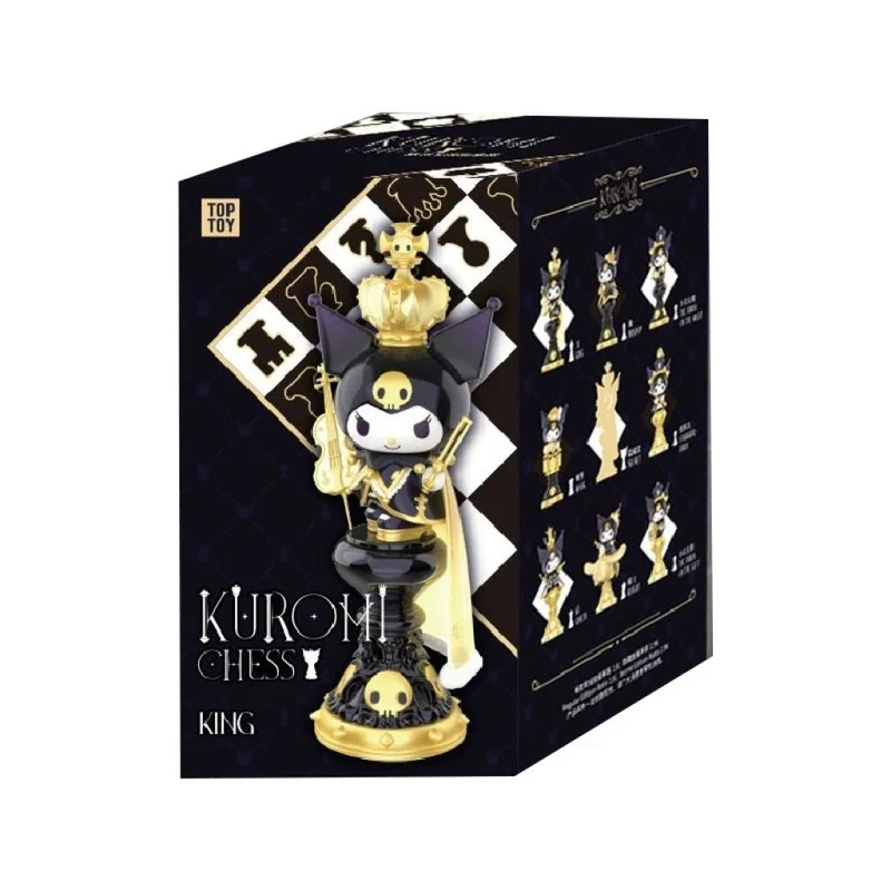 [Self-operated] China TOPTOY Sanrio Kuromi Chess Series Figure Blind Box (1 box, random shipping) - Figure, Ornament, Birthday Gift, Collectible Blind Box