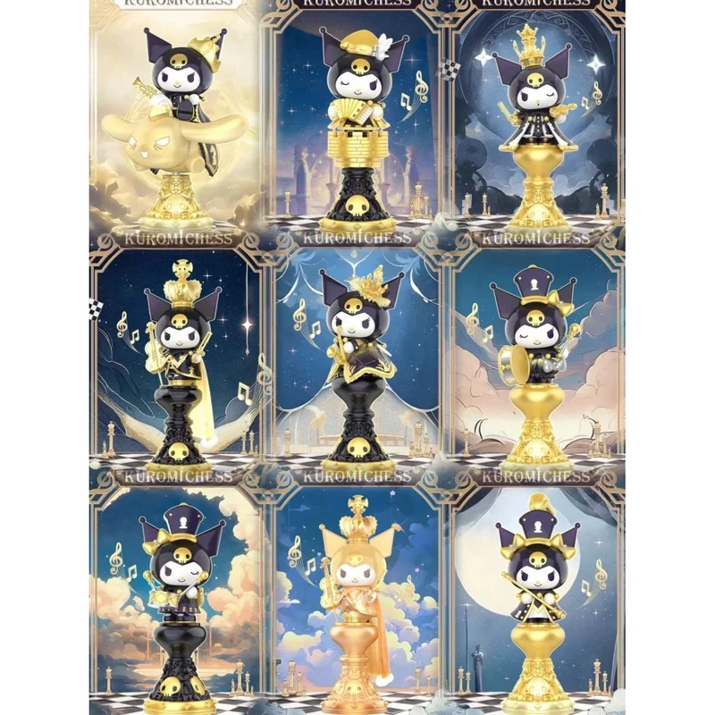[Self-operated] China TOPTOY Sanrio Kuromi Chess Series Figure Blind Box (1 box, random shipping) - Figure, Ornament, Birthday Gift, Collectible Blind Box