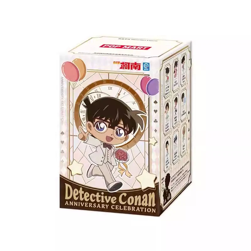 [Self-operated] China POP MART Detective Conan Anniversary Series Collectible Figures Blind Box (1 box, random shipping) - Collectible Figures, Ornaments, Birthday Gifts