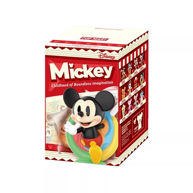 [Self-operated] China POP MART Disney Mickey Mouse Childlike Wonderland Series Collectible Figures (1 box, random shipping) - collectible figures, figurines, birthday gifts