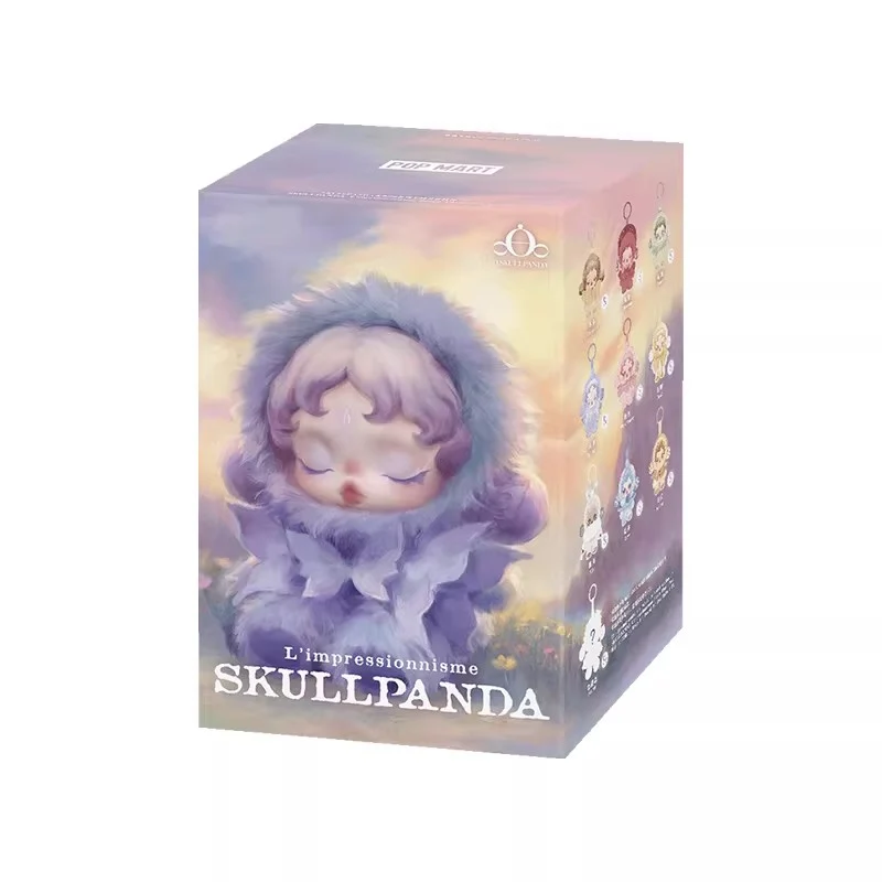 [Self-operated] China POP MART SKULLPANDA Guangzhiyuan Plush Toy Keychain Blind Box (1 piece, random shipping) - Figurine, Birthday Gift, Bag Keychain