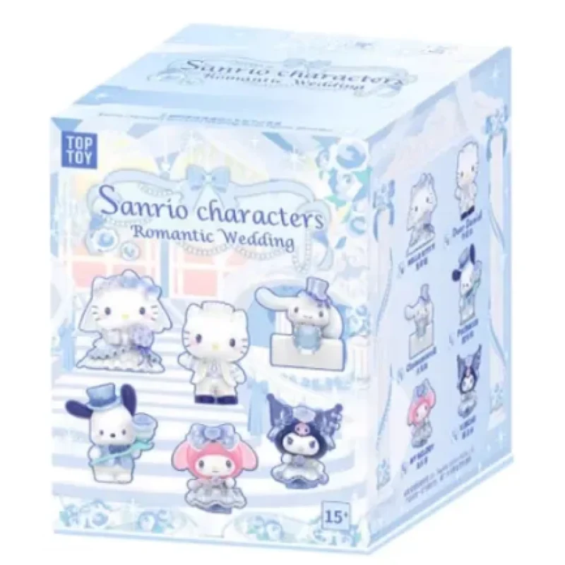 [Self-operated] China TOPTOY Sanrio Family Romantic Wedding Series Blind Box (1 box, random shipping) - collectible figures, trendy toys, peripherals, figurines, wedding gifts