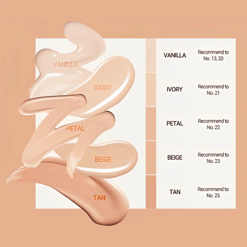 [Self-operated] ESPOIR Korean Red Velvet Cushion (with refill) #20 Vanilla Ivory SPF34 PA++ 13g*2 Soft Focus Red Cushion BB Cream Oil Control Moisturizing Long-Lasting Foundation Suitable for Sensitive Skin