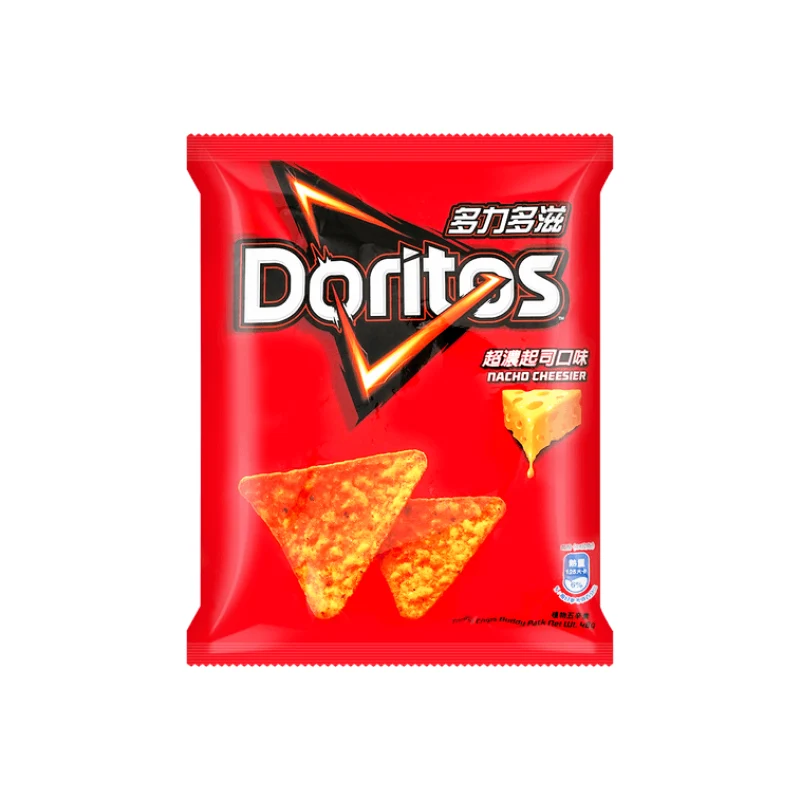 [Self-operated] Pepsi LAY'S DORITOS Corn Chips/Potato Chips (Taiwan Version) Extra Rich Cheese Flavor 48g/Bag - Casual Snack/Puffed Food