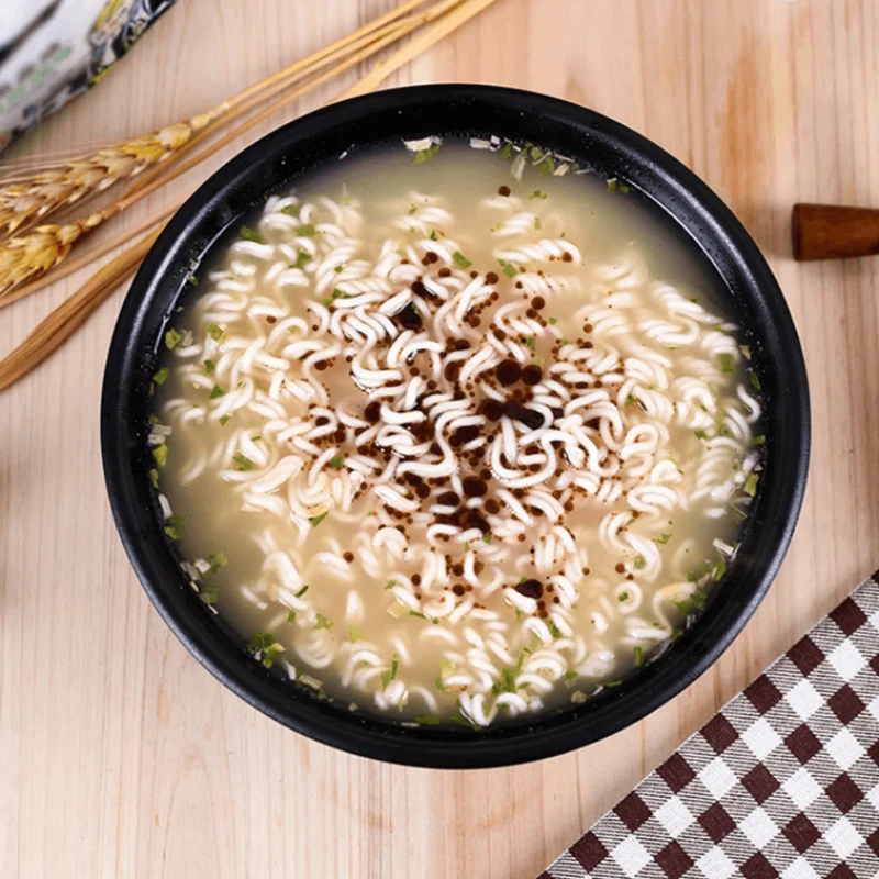 [Self-operated] Nissin Demae Ramen Instant Noodles (Black Garlic Oil, Pork Bone Broth Flavor), 5-pack, 100g x 5 bags, made in Hong Kong. Instant soup noodles, instant ramen, and mixed noodles.