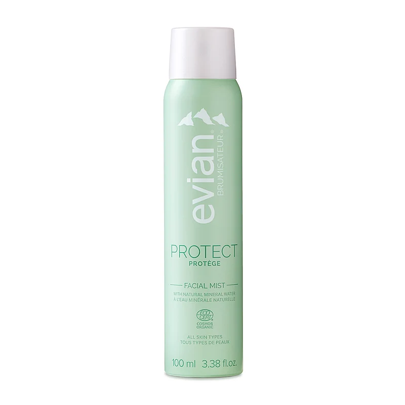[Self-operated] Evian PROTECT Skin Care Spray 100ml (French) - Highly Moisturizing and Hydrating Toner for Sensitive Skin