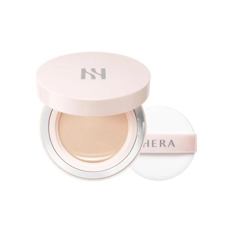 [Self-operated] HERA Naked Light Cushion #21N1 Vanilla Natural Vanilla Color 15g SPF40 PA++ Hydrating Skin-Nourishing Clear Naked Light Cushion Foundation BB Cream Concealer Whitening