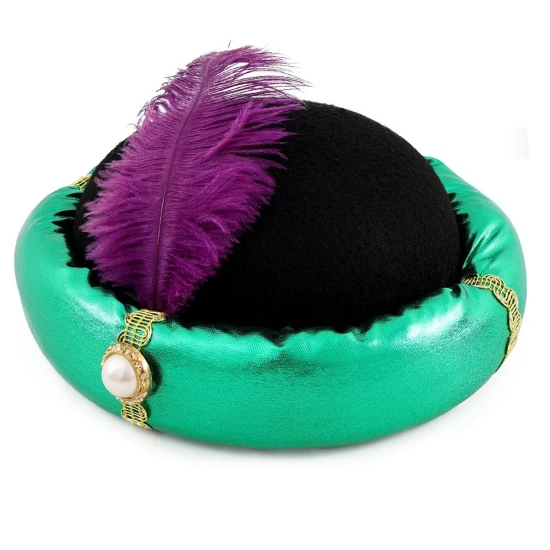 Grüner Page-Turban