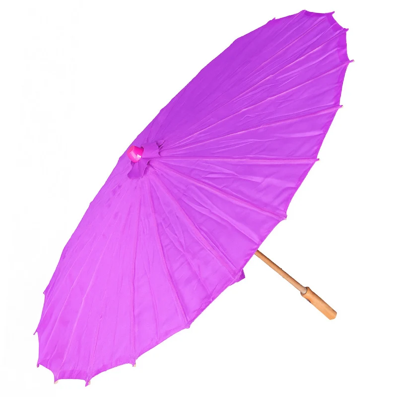 Violetter Geisha-Schirm